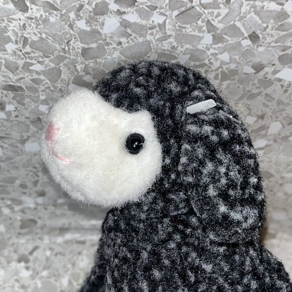 TY 1993 Attic Treasures LILLY THE LAMB With Red Velour Outfit Plush Stuffed Toy - Picture 9 of 15